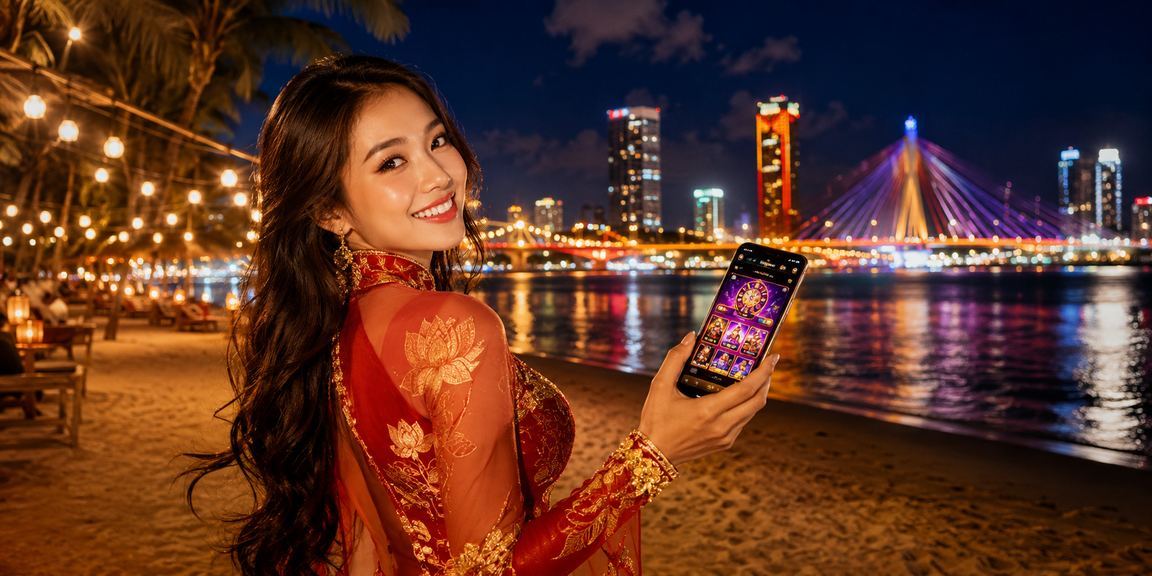Lễ hội tại Đà Nẵng với người dùng trải nghiệm cá cược di động trên smartphone